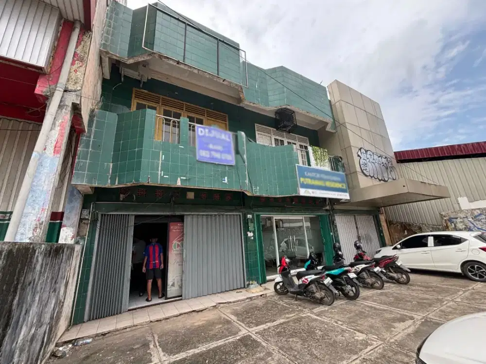 DIJUAL RUKO 2,5 LANTAI JALAN BASUKI RAHMAT PALEMBANG