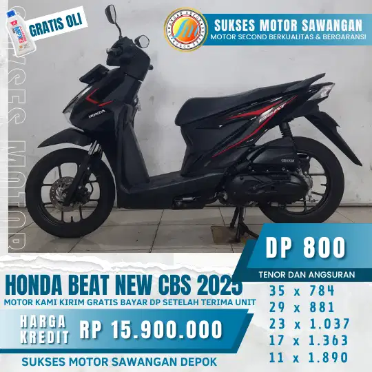 (SUKSES MOTOR) BELI,CASH,KREDIT,TUKAR TAMBAH,KARTU CC BLI-BLI STOR