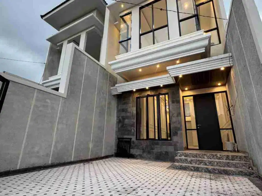 Rumah Baru Minimalis Luass Lebar Dan Panjang Lokasi Lokasi Terdepan  Perumahan Greenlake Wonorejo