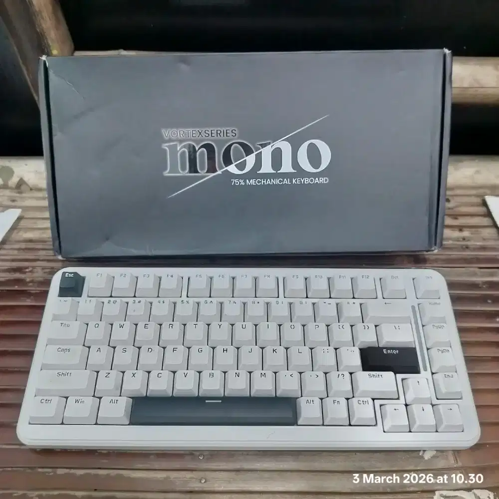 Keyboard Mekanik / Mechanical Keyboard Vortex Mono Series 75%