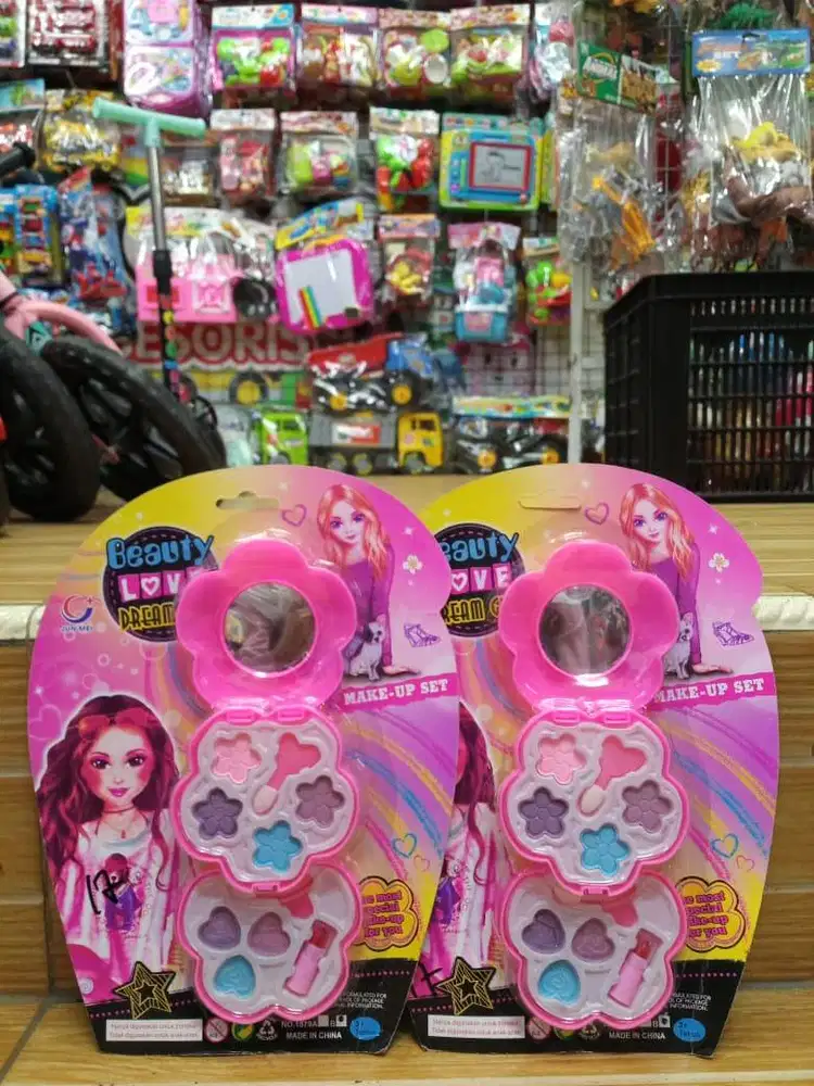 mainan anak makeup bunga