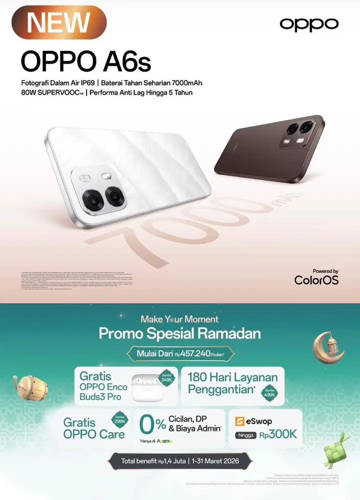 PO OPPO A6S dari sekarang !!!