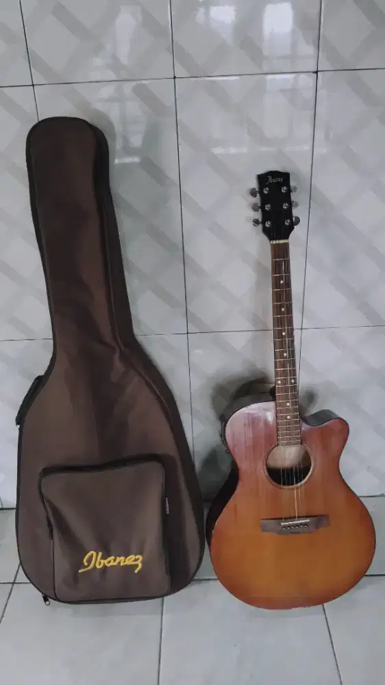 Gitar Akustik Ibanez Kw Ada Equalizer Dan Tasnya