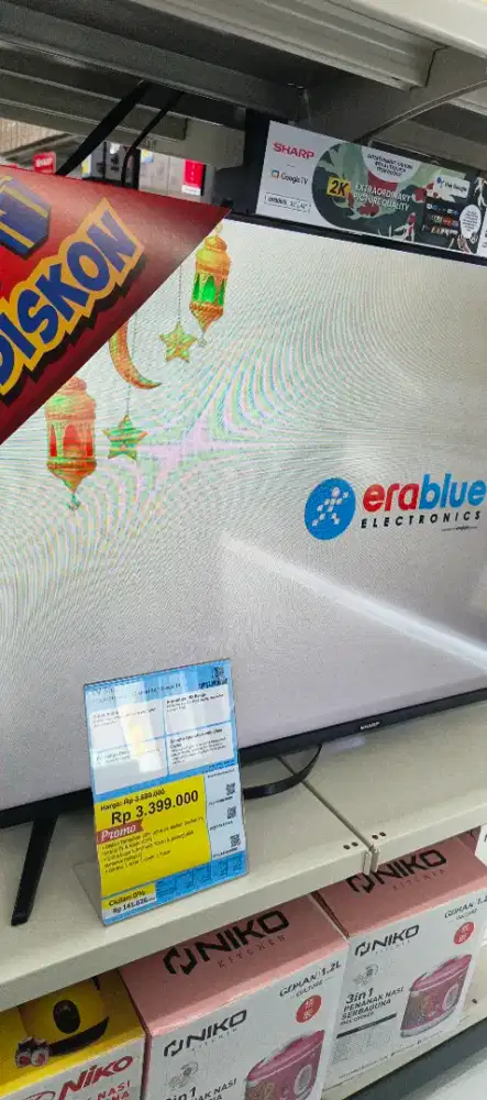 Google TV Sharp 43 Cash dan cicilan