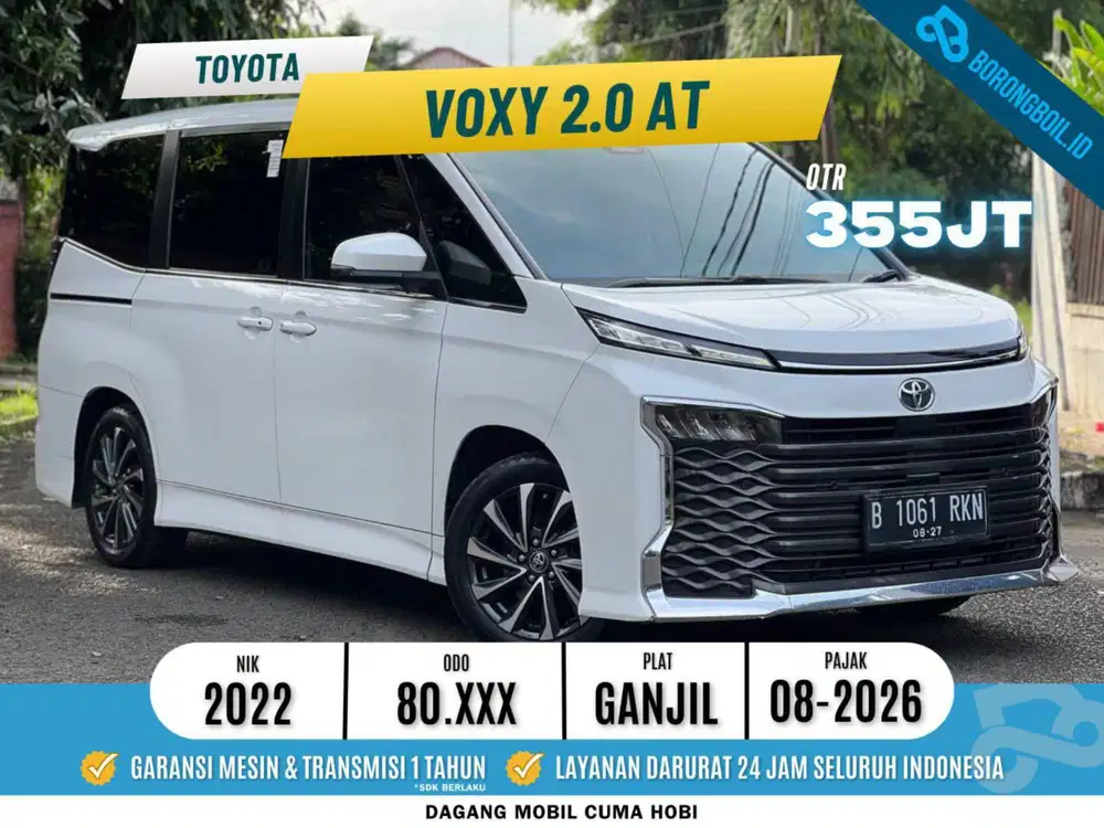 Toyota New Model Voxy 2.0 CVT 2022 Putih