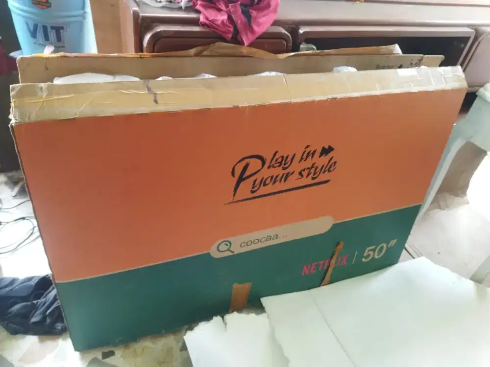 Cooca Android TV 50 inchi Lengkap murah