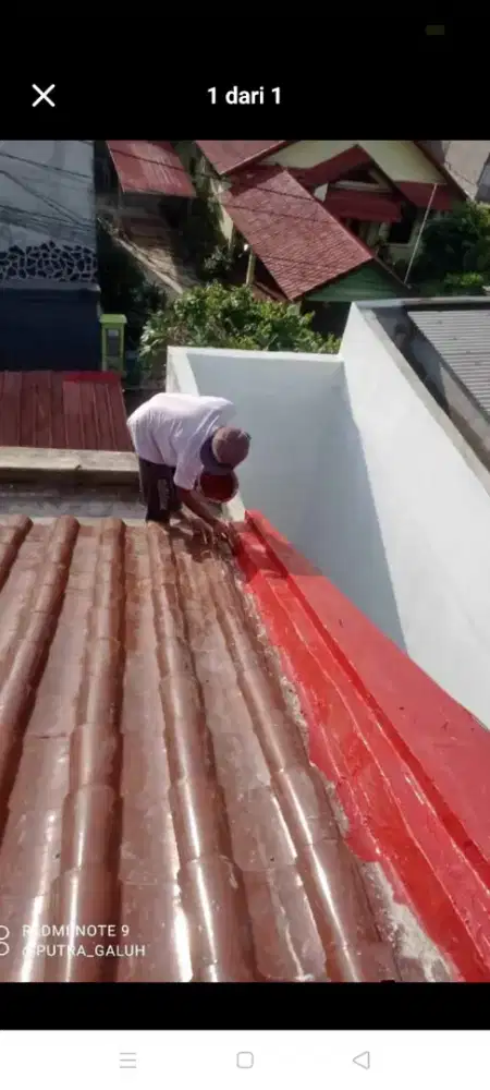 Atap bocor kanopi atap bajarigan terpasang dll bergaransi