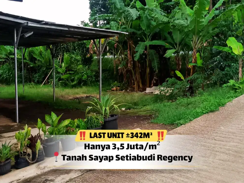 Kavling 342m² Area Berkembang – Amankan Dulu!