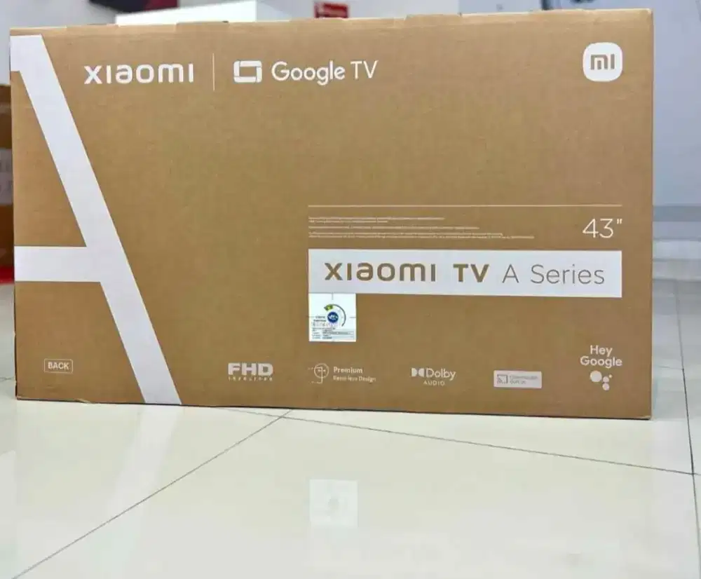 Tv xiaomi 43 google tv baru youtube netflix