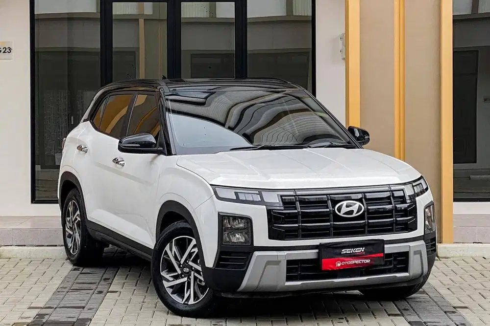 Hyundai Creta Prime 1.5 Sunroof Panoramic AT Matic 2025 Putih Two Tone