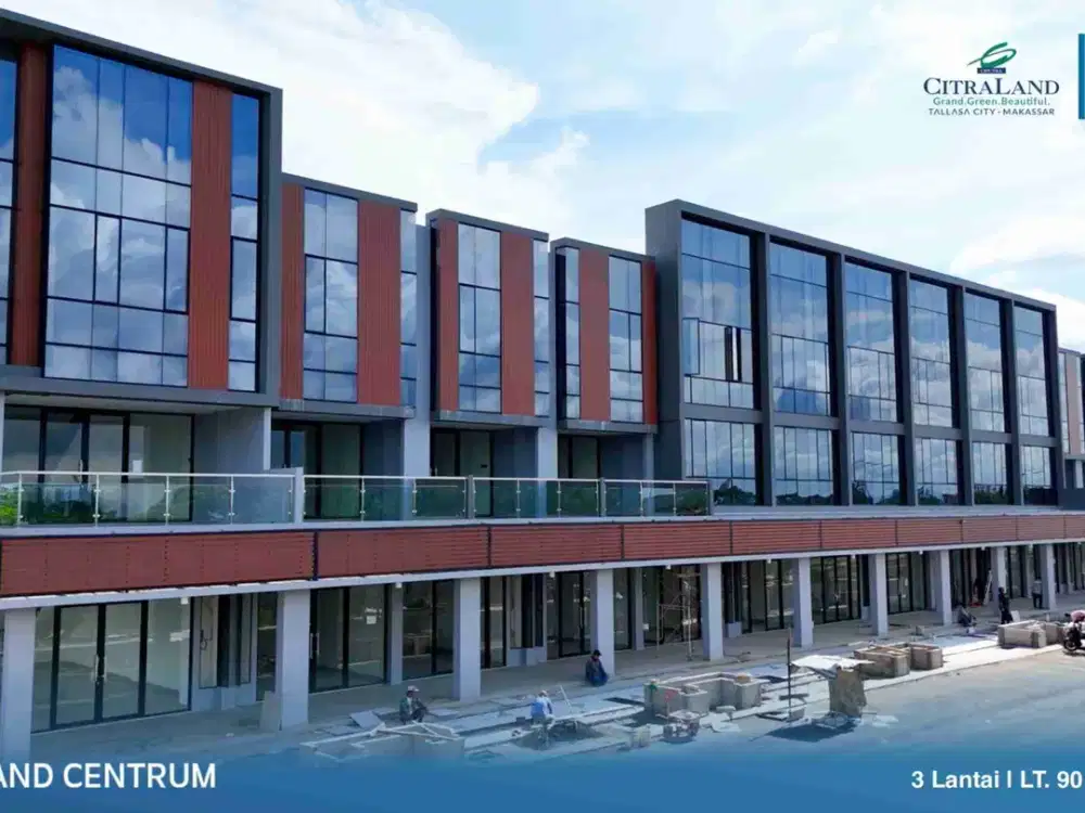 5 Unit Ruko GRAND CENTRUM With Balcony Tahap II (3 Lantai)