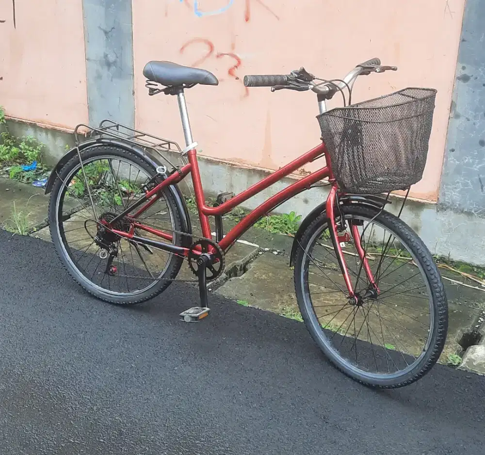 Jual sepeda lady phonix uk 24 speed 6.