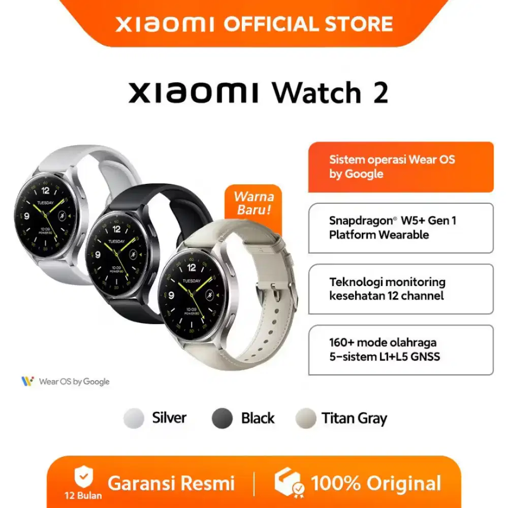Xiaomi watch 2 Baru gresss