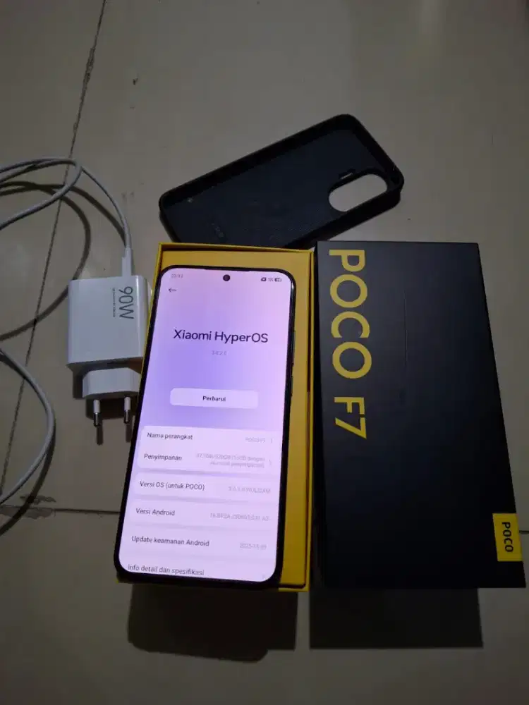 Poco F7 5G ram 12/512 fullset original