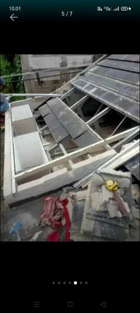 Atap bocor kanopi atap bajarigan terpasang dll bergaransi