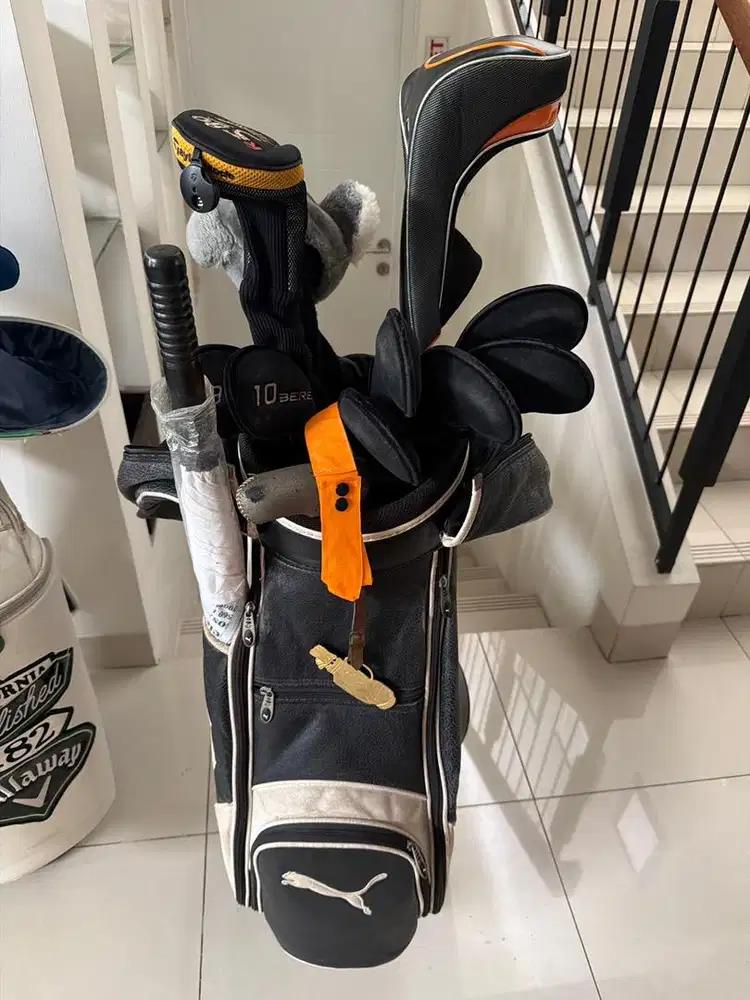 Stik golf komplit dengan bag