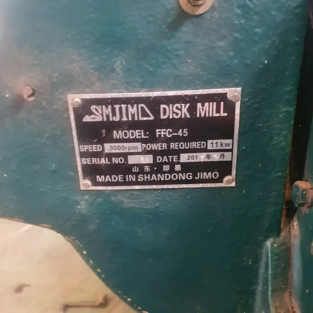 Disk mill / alat penepung
