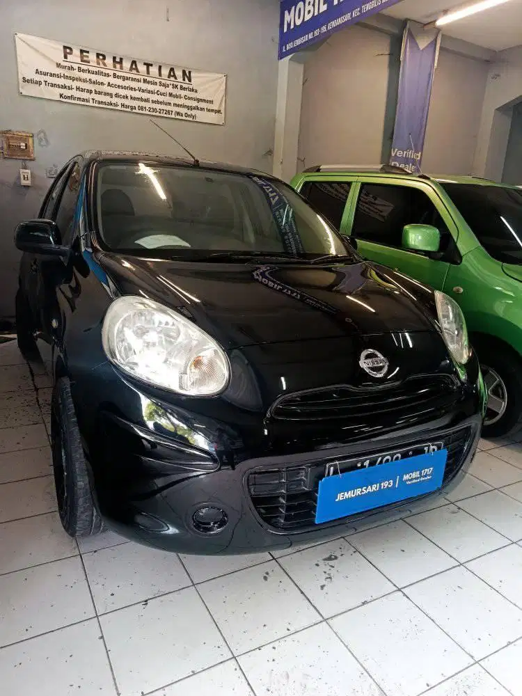 NISSAN 2013 MARCH 1.2 AT HITAM
JL.RAYA JEMURSARI MOBIL 1717