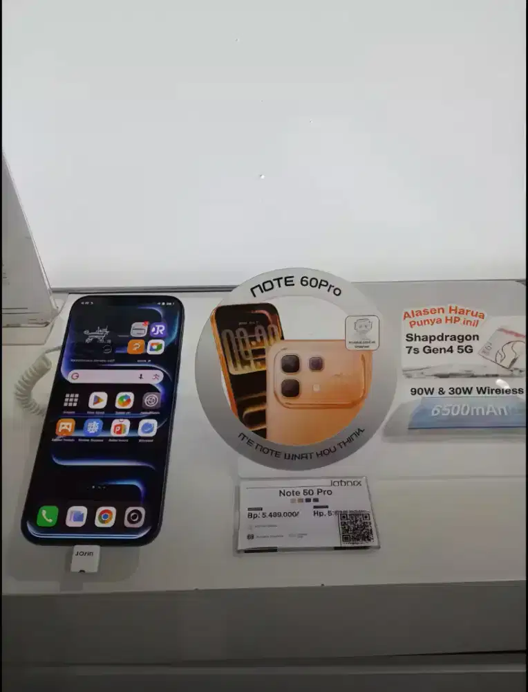 INFINIX NOTE 60 PRO 5G 600RIBUAN/BULAN | BISA CICILAN SYARAT CUKUP KTP