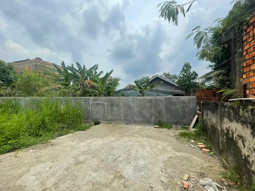 Tanah kavling setunggal palembang legalitas SHM