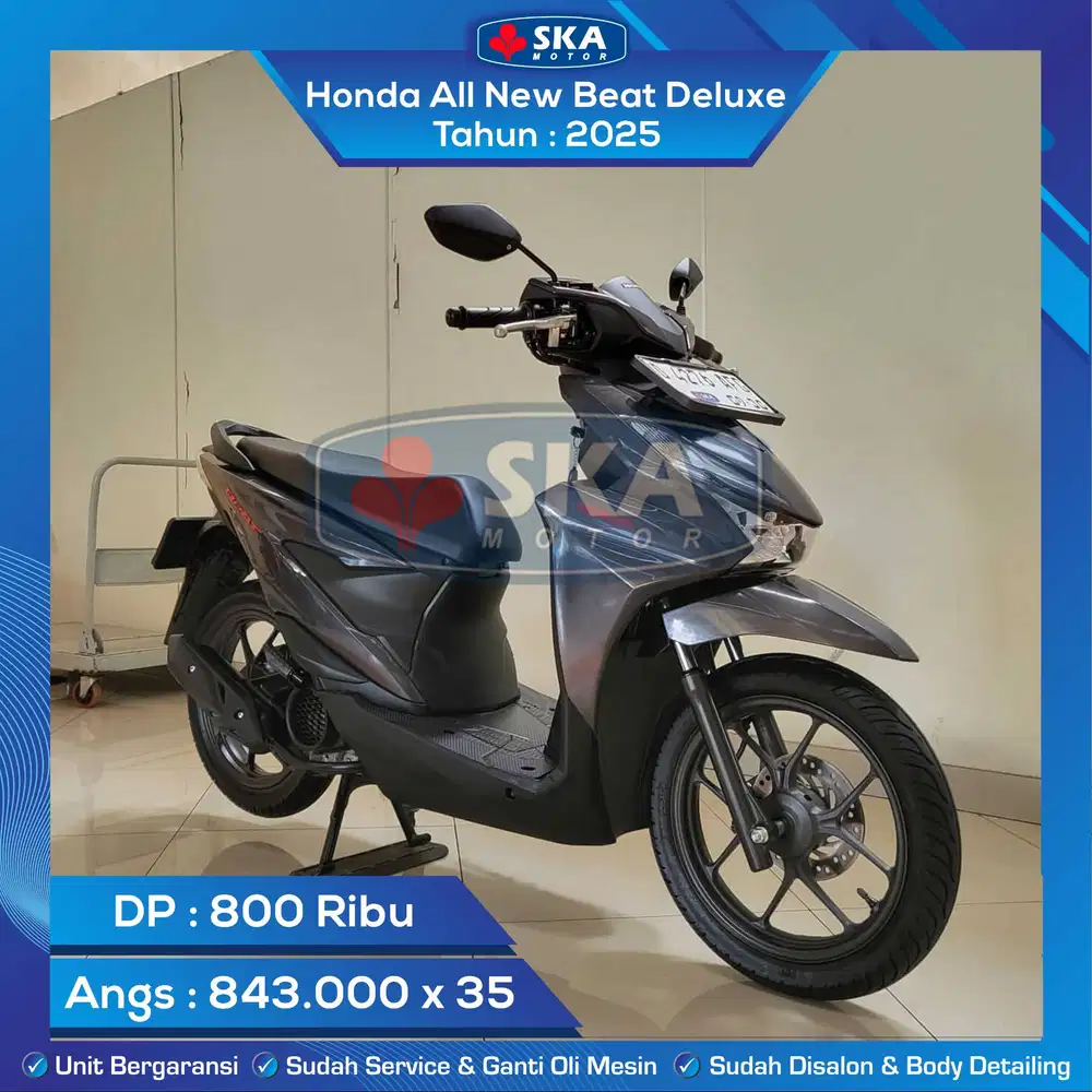 Honda All New Beat Deluxe Tahun 2025
