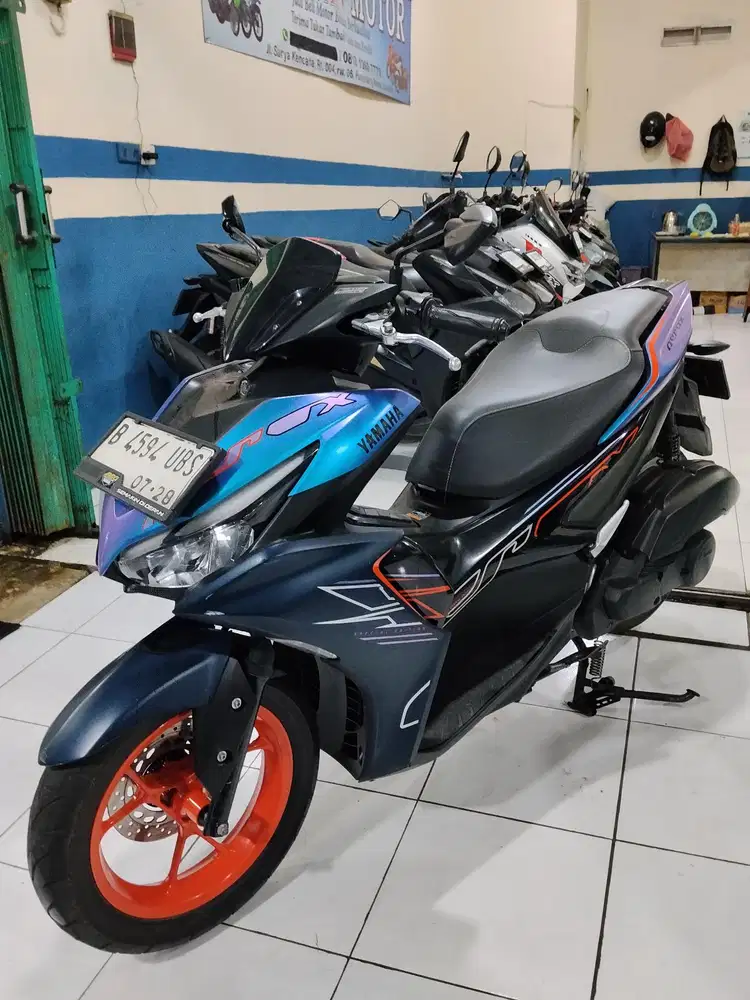 Termurah yamaha aerox new cybercity 2023 siap pakai super mulus