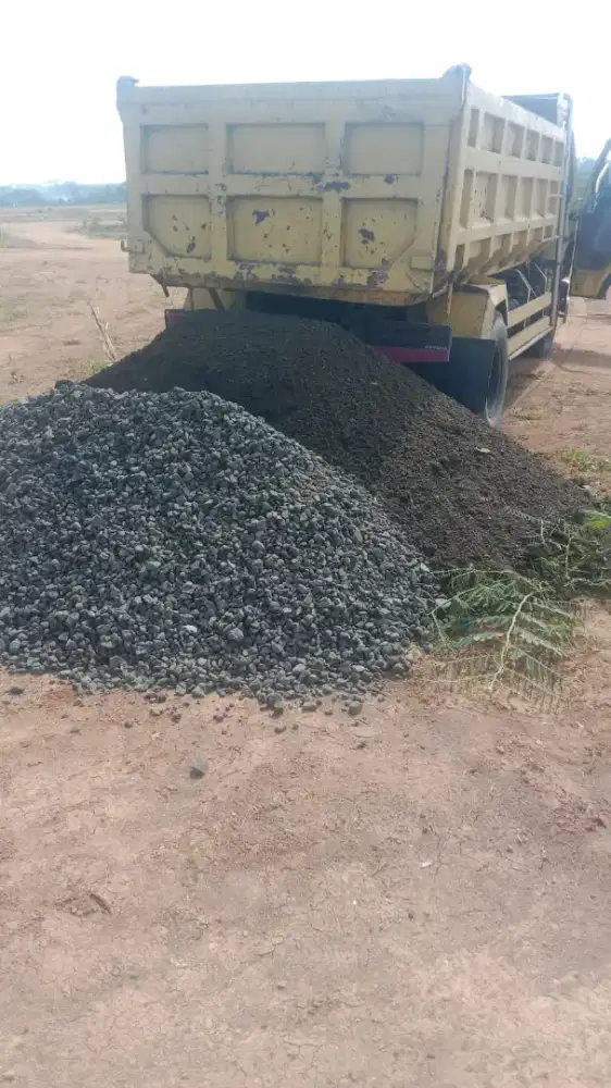 Pasir pasang batu makadam std Pasir celup