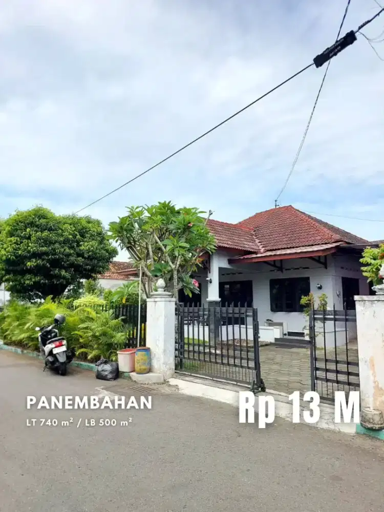 Dijual Rumah Luas dan Adem di Lingkungan Kraton