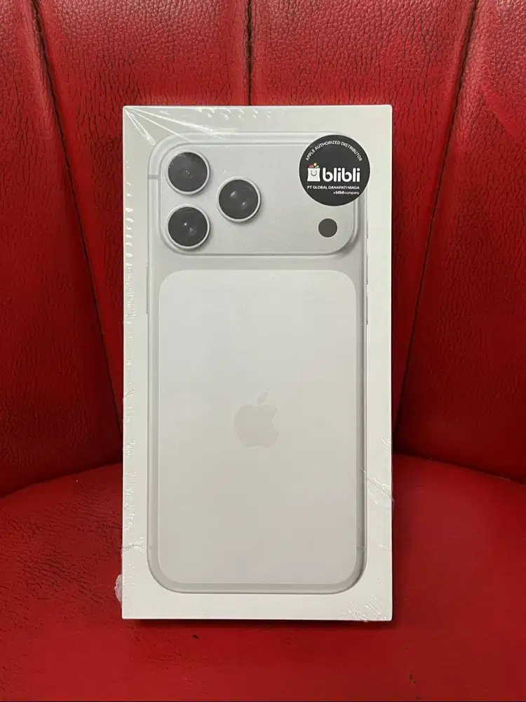 iPhone 17 Pro Max 512gb Silver BNOB Garansi iBox GDN SA/A Fullset ORI