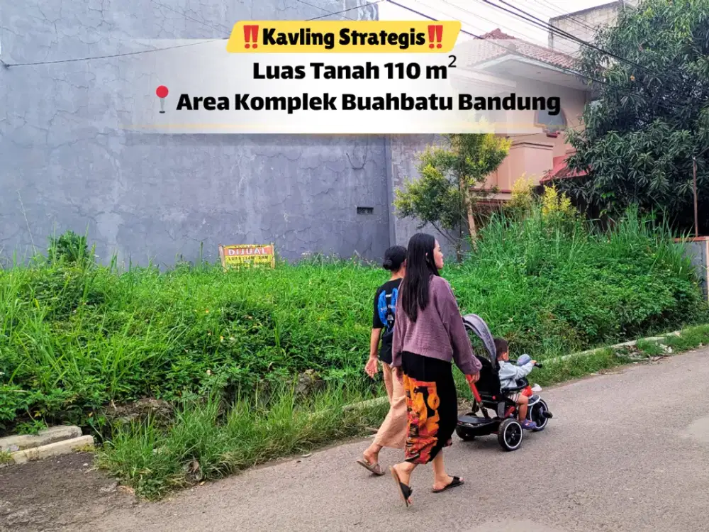 Tanah Ideal 110 m² – Jangan Tunggu Naik Lagi !!