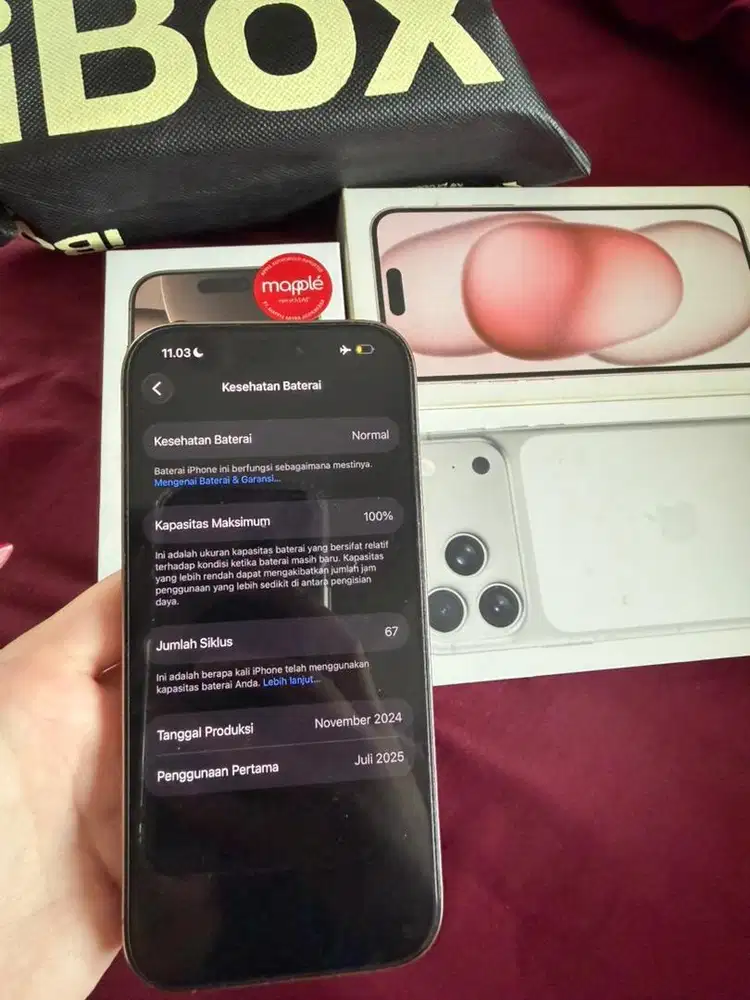 Iphone 16 Pro 512gb second like new, Mapple