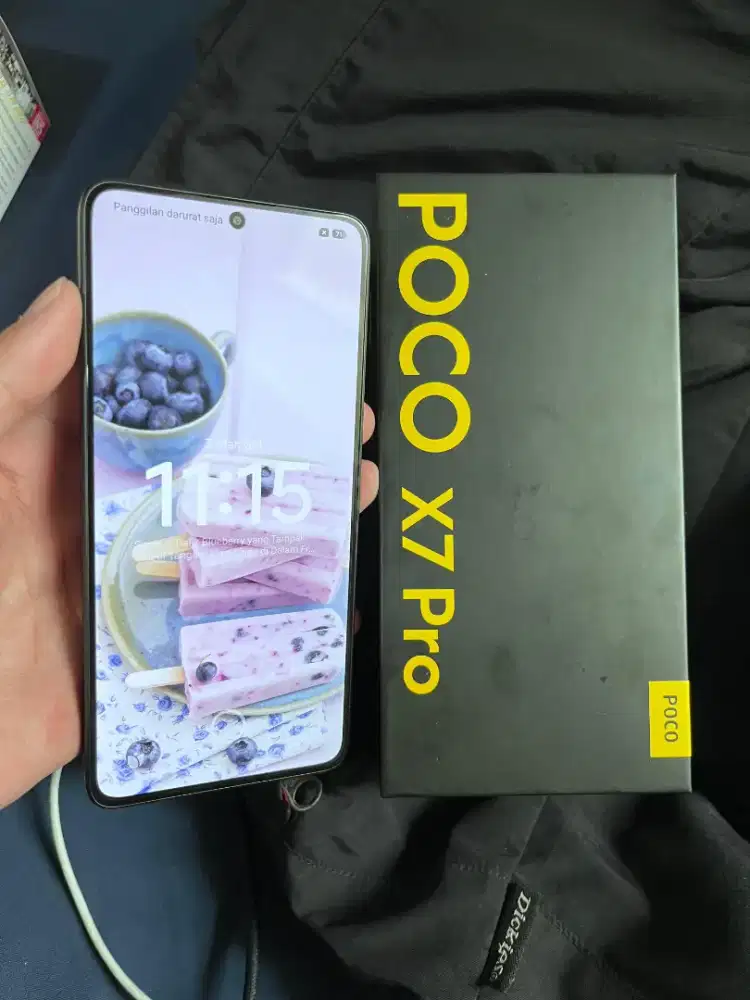 Poco x7 pro 12/512GB fullset garansi resmi ON panjang
