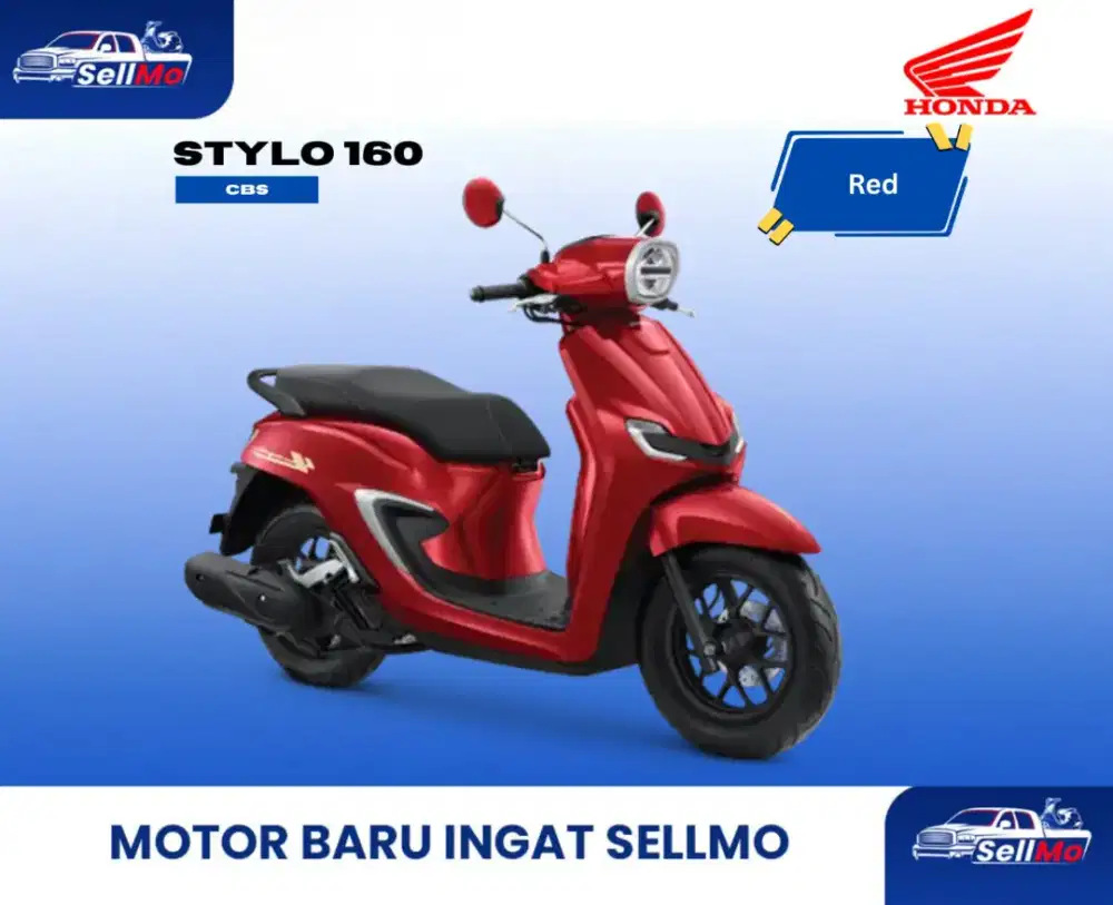 PROMO MOTOR HONDA STYLO 160 CBS & STYLO 160 ABS DP MULAI 2 JT AN