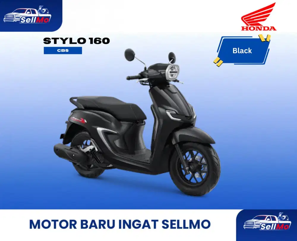 PROMO MOTOR HONDA STYLO 160 CBS & STYLO 160 ABS DP MULAI 2 JT AN