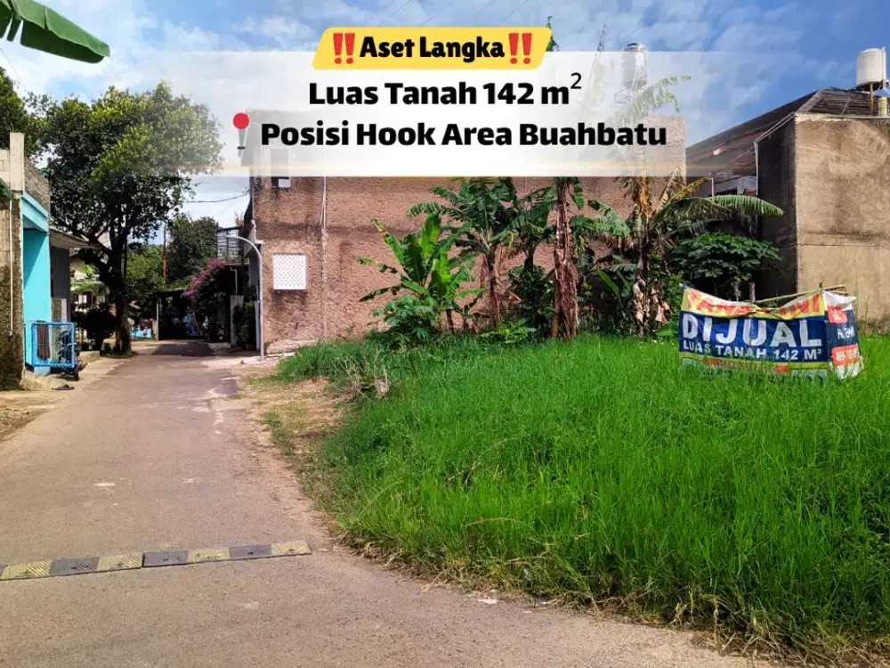 Amankan 142 m² Sekarang Sebelum Menyesal