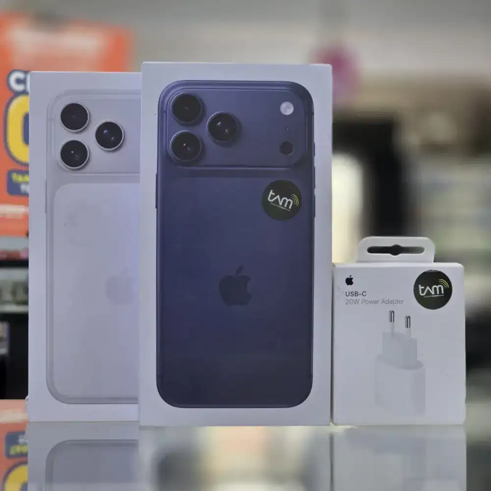 IPHONE 17 PRO MAX READY WARNA SILVER NIH