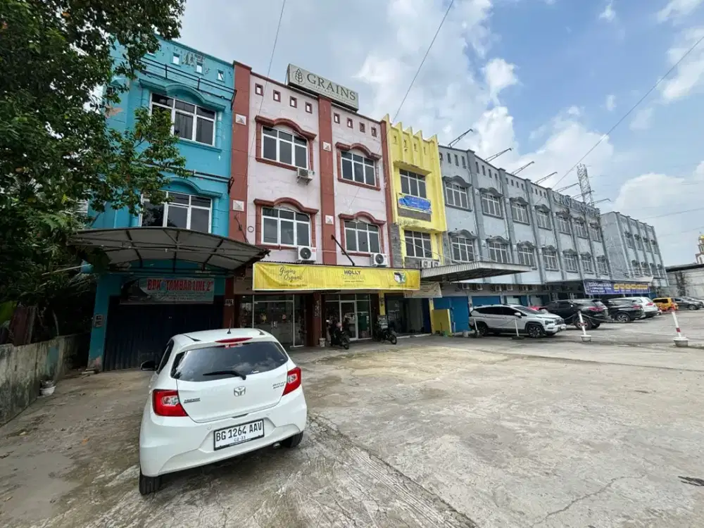 DIJUAL RUKO 3 LANTAI SIMPANG PATAL JALAN ABDUL ROZAK PALEMBANG
