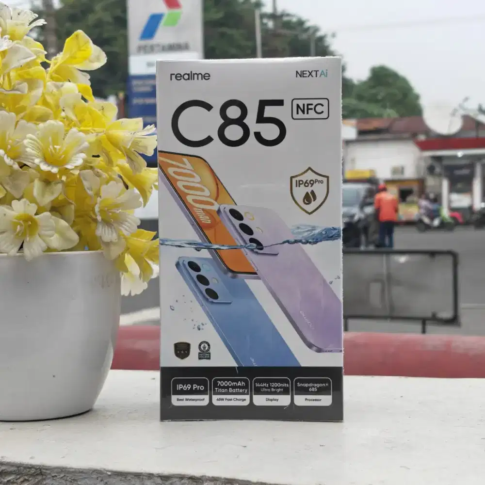 Realme C85 Anti Air Hp gaming Harga spesial Ramadhan