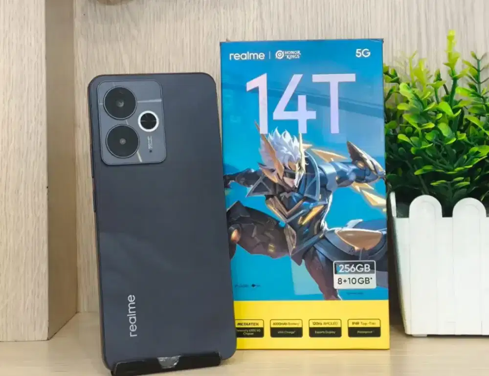 Realme 14T 5G 8/256GB garansi aktif