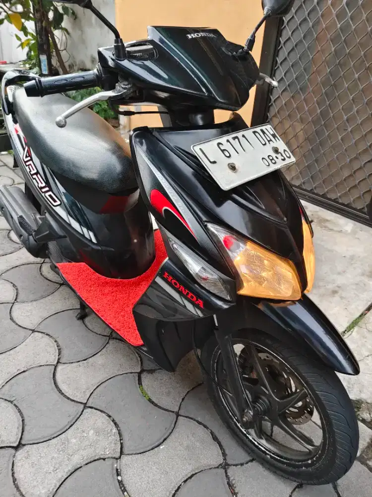 Vario 2009 CW Hitam Plat Baru 2030 Panjang!!!