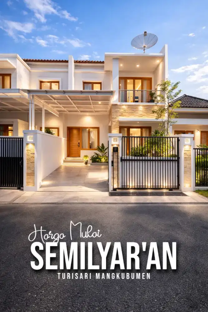 Rumah Solo Kota Surakarta Turisari Mangkubumen Paragon Yosodipuro