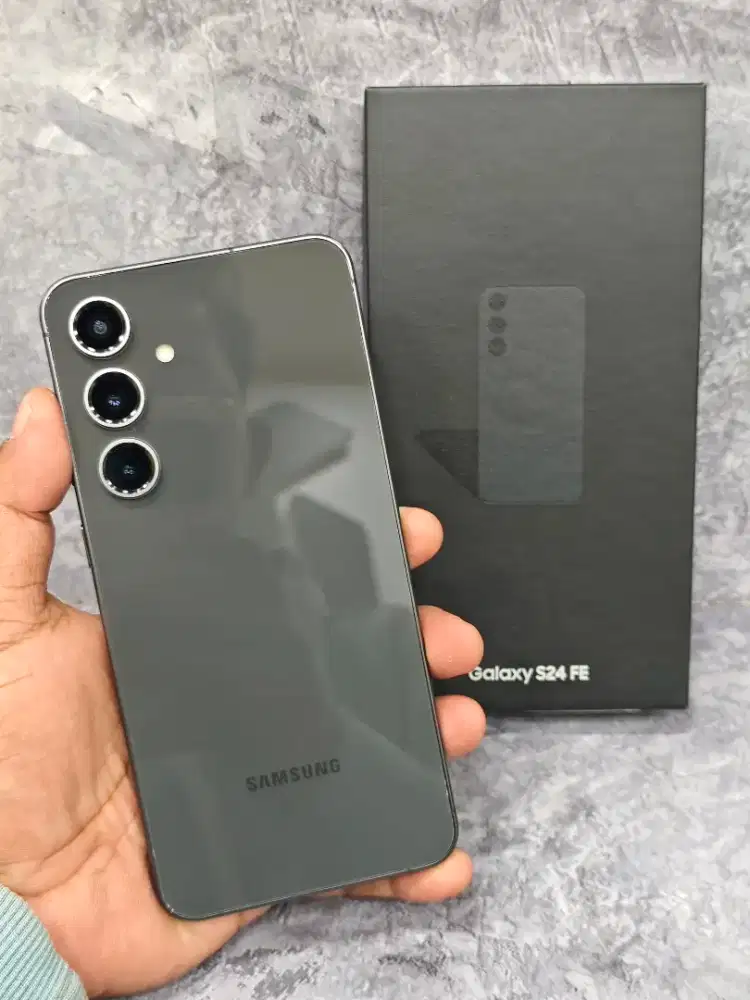 Samsung S24 FE 8/256 fullset original Garansi On