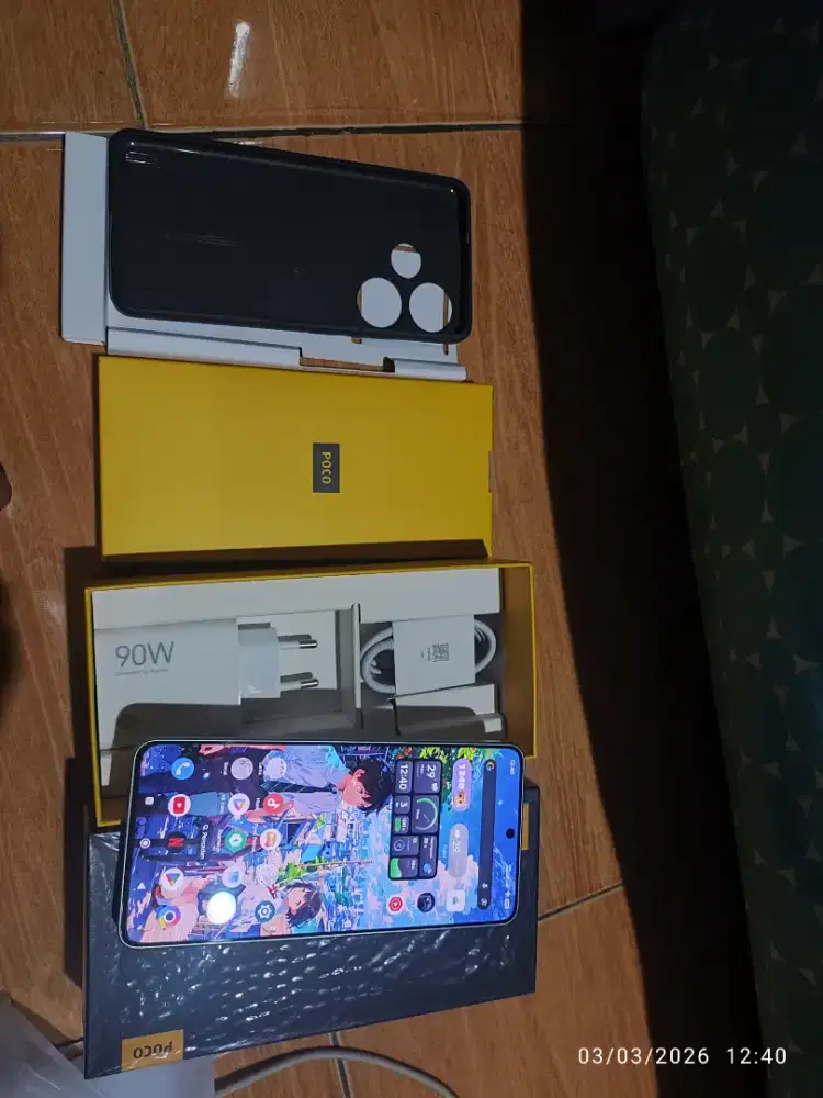 Poco F6 12/521GB baru aktivasi tanggal 21-02-2026