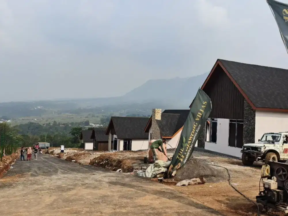 Dijual Tanah Kavling Siap Bangun SHM View Gunung Hanjawong Dekat Jakarta Hanya 90 Menit dari TOL Nagrak Kota Wisata Cibubur Cileungsi Bogor