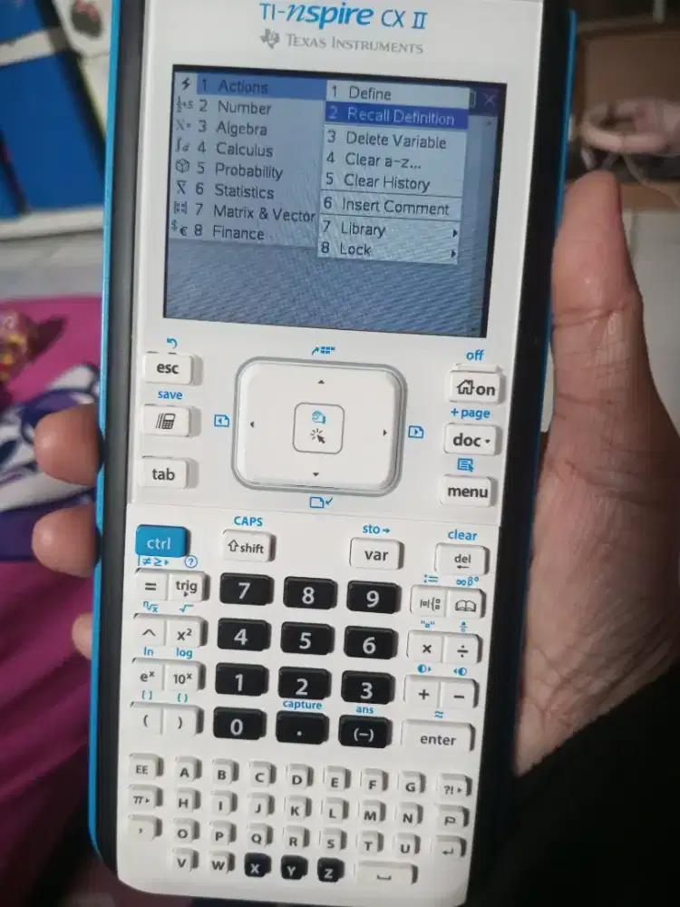 Texas instruments TI-nspire CX 11 graphing calculator