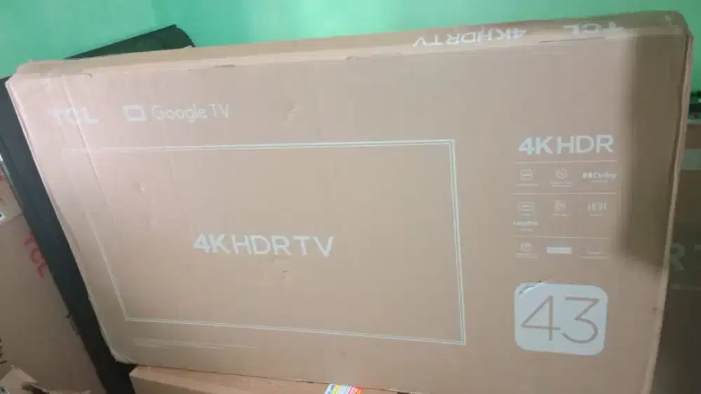Tv LED TCL AI 4k google HDR 10 43 inch