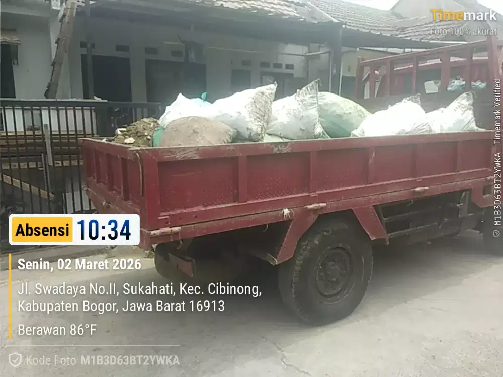 Jasa angkut puing & pindahan barang