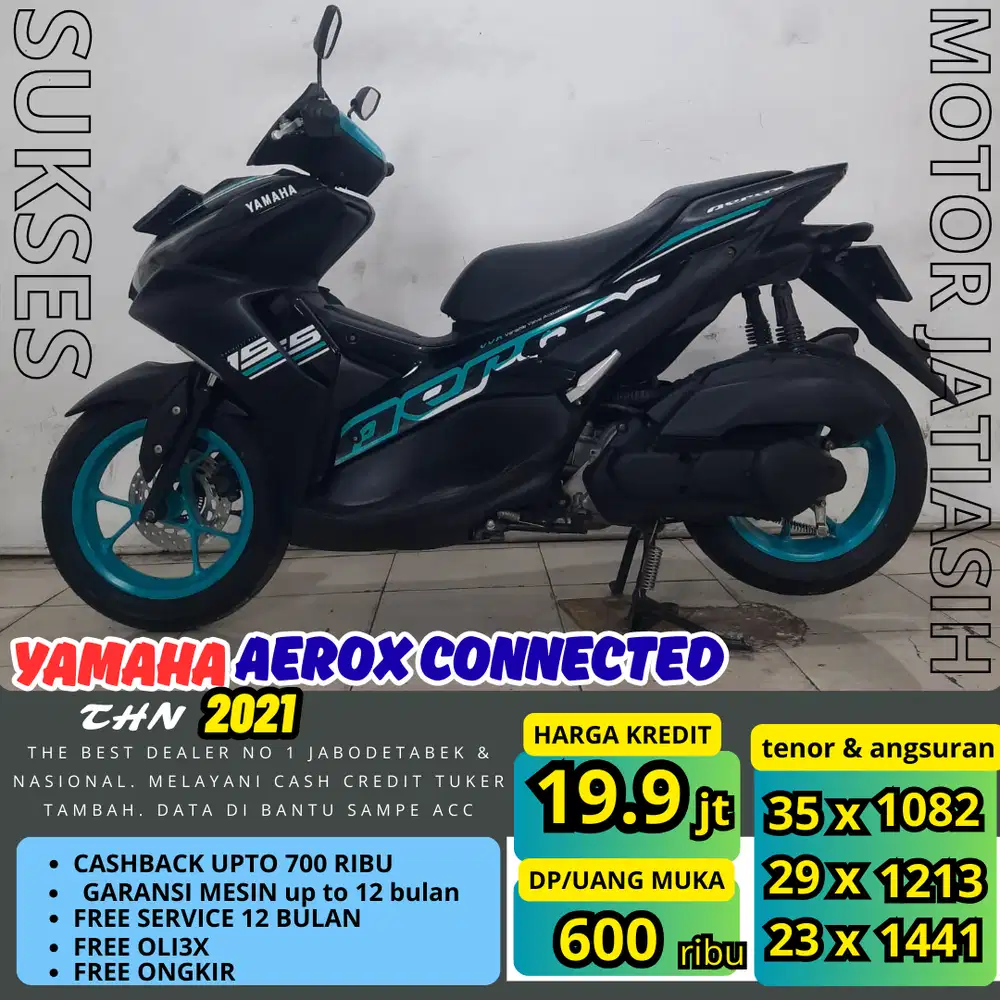 PROMO(SUKSESMOTOR )ANGSURAN TERMURAH PASTI ACC YAMAHA AEROX CON 2021