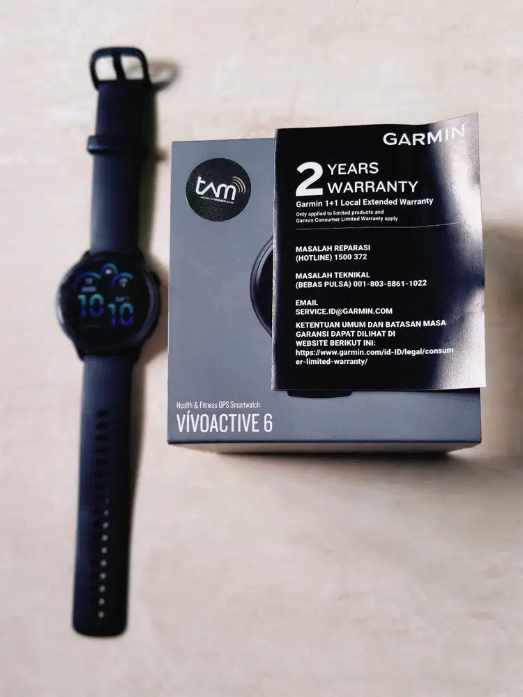 Garmin Vivoactive 6 Original Fullset – Like New 98% – Mulus Banget
