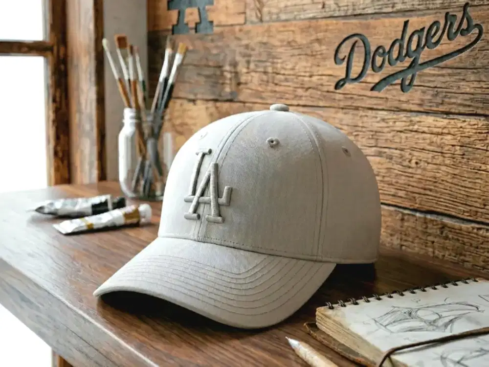 Topi Baseball Vintage LA Dodgers MLB American Needle Original Second